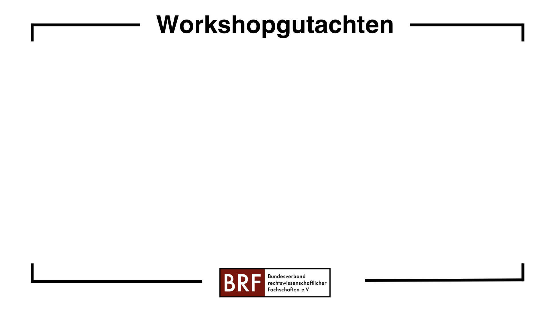 Ergebnisse aus den Workshops der 3. Zwischentagung Frankfurt 2021
